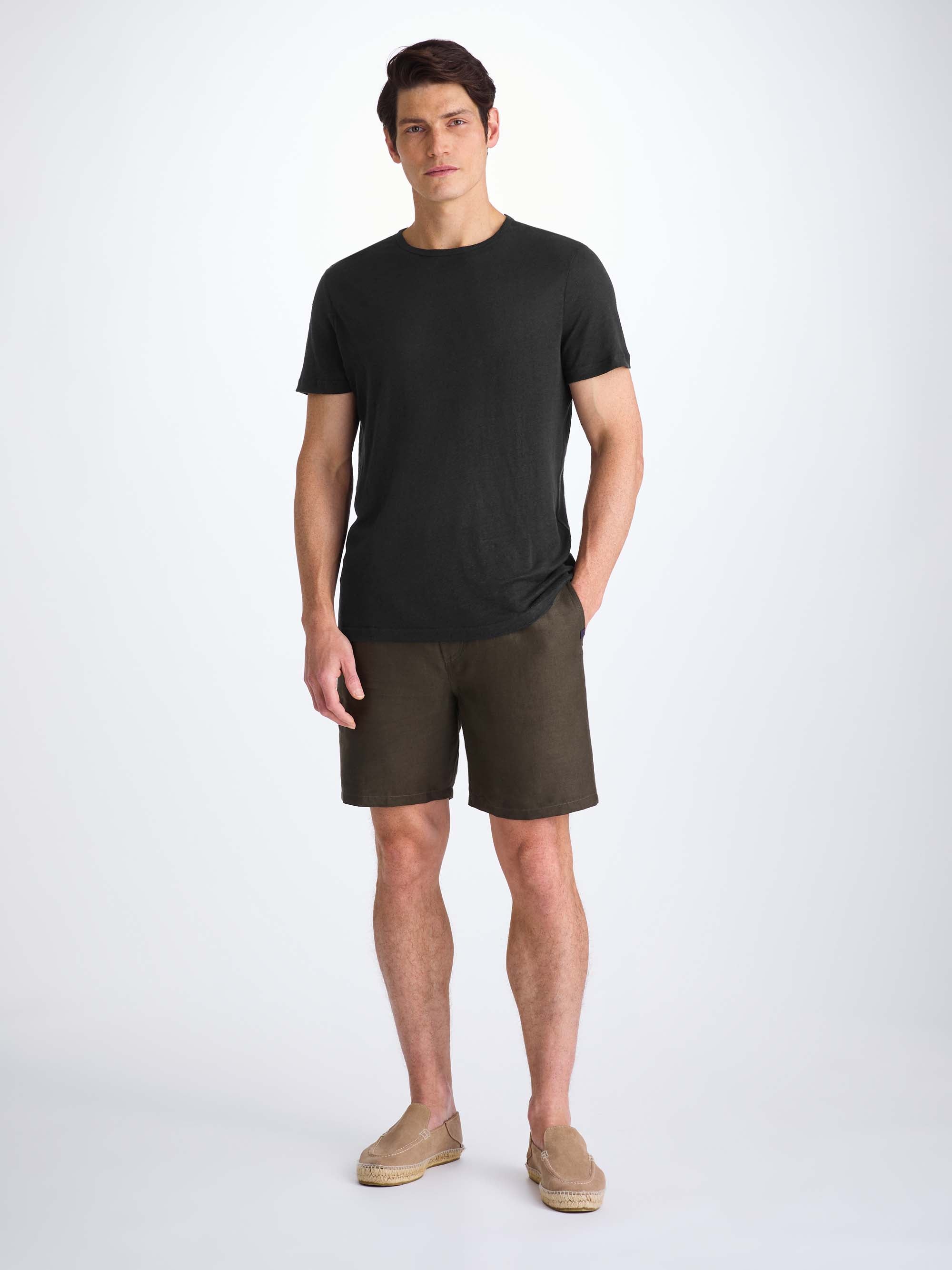 Men's T-Shirt Jordan Linen Black