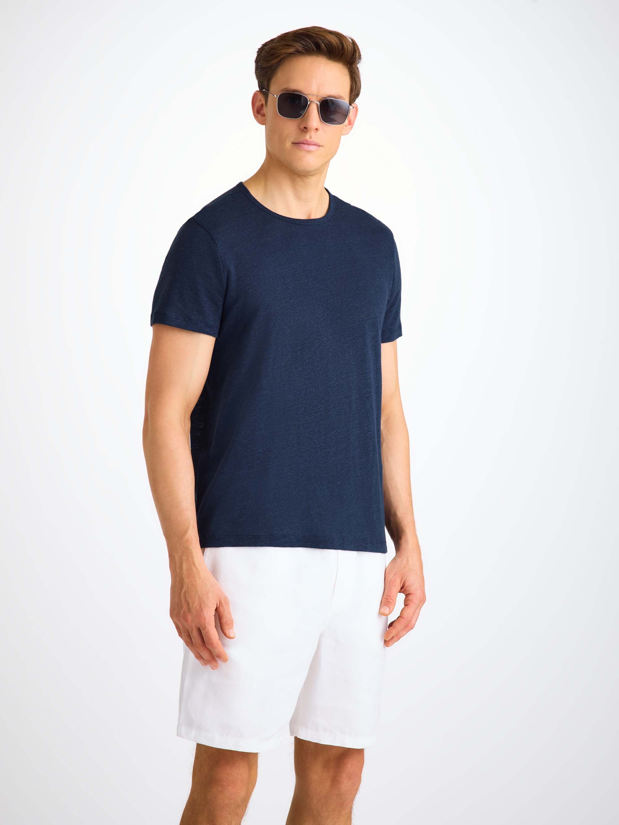 Men's T-Shirt Jordan Linen Navy
