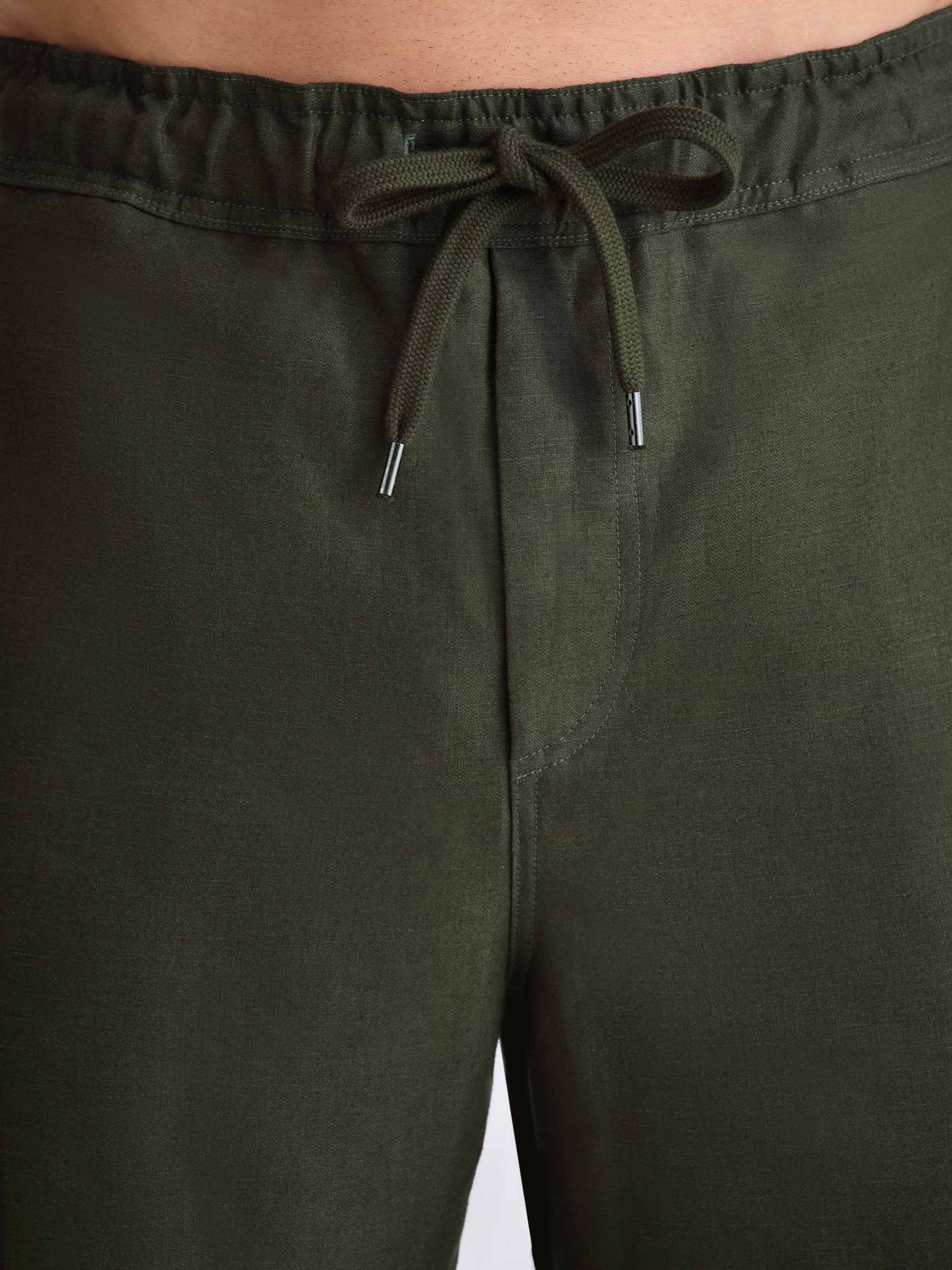 Men's Trousers Sydney Linen Khaki
