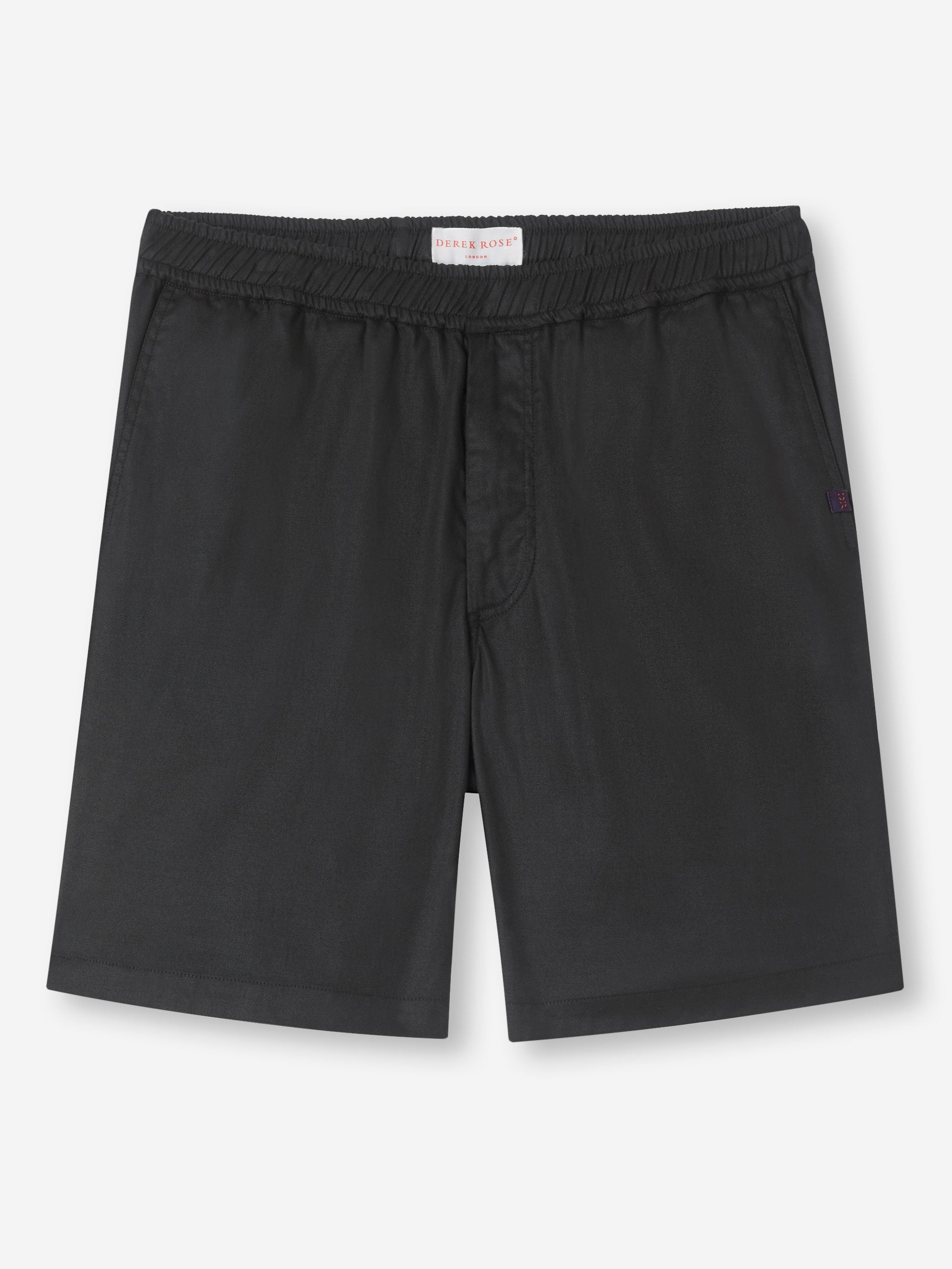 Men's Shorts Harris Lyocell Cotton Black